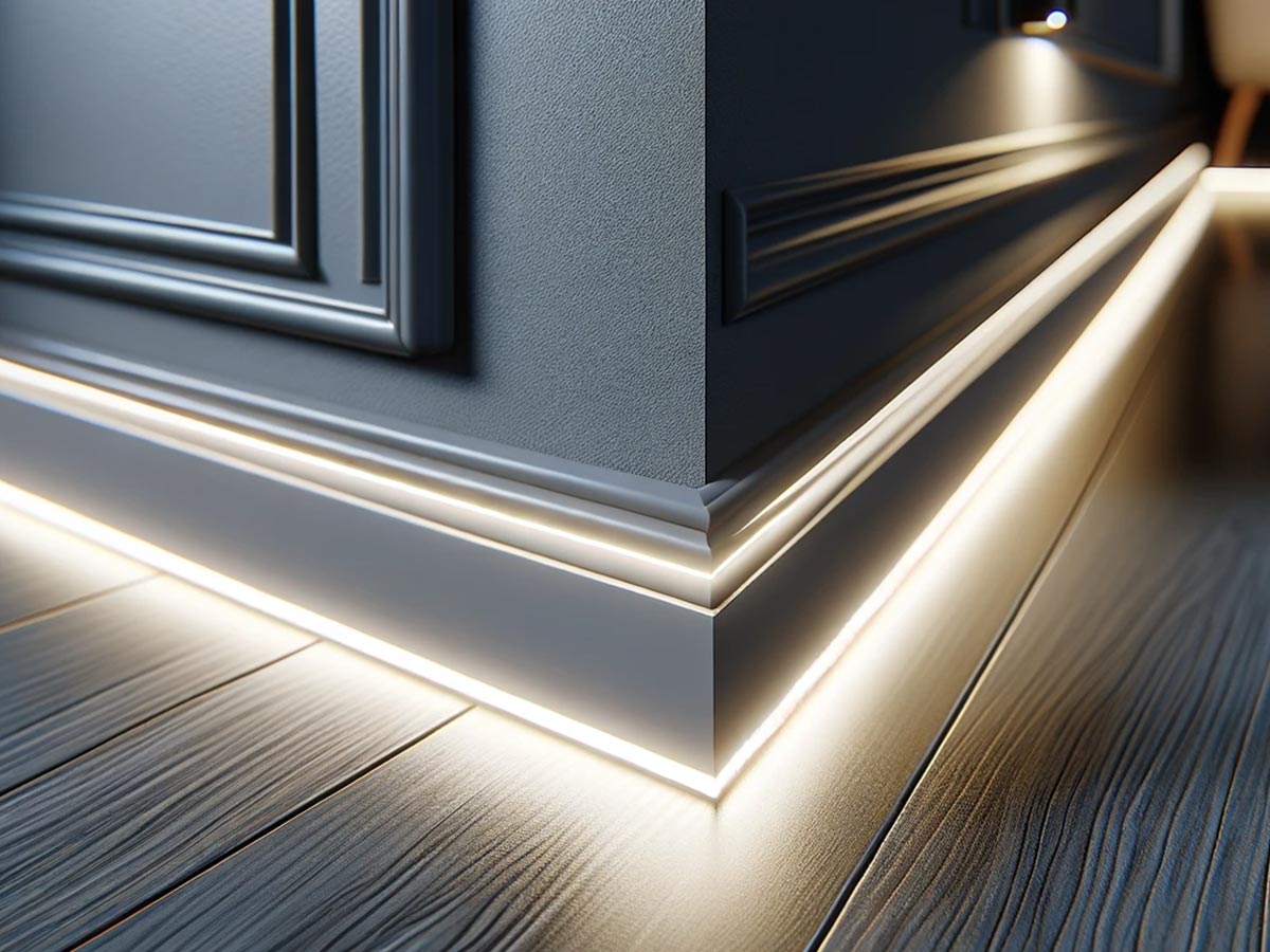 Listwy przypodłogowe LED - nowoczesny sposób na eleganckie oświetlenie domu